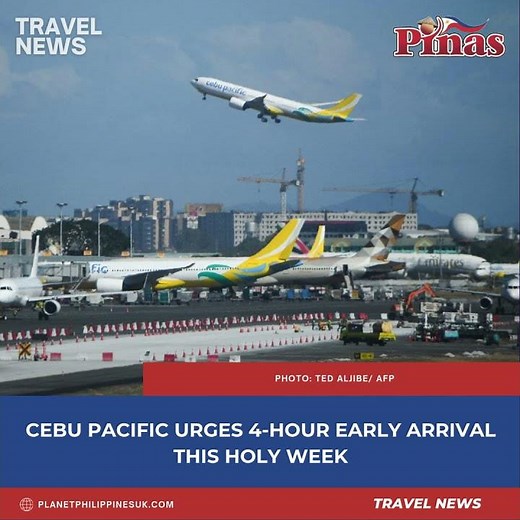 Cebu Pacific Urges 4-Hour Early Arrival This Holy Week