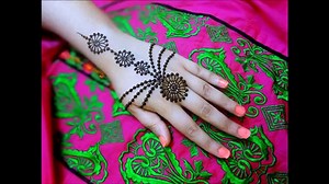 Beautiful Henna mehndi jewellery inspired design Tutorial for EID,WEDDINGS