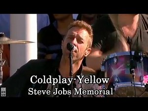 1/3 Coldplay・イエロー・スティーブ ジョブズ追悼・Bye Bye Steve ・クリス