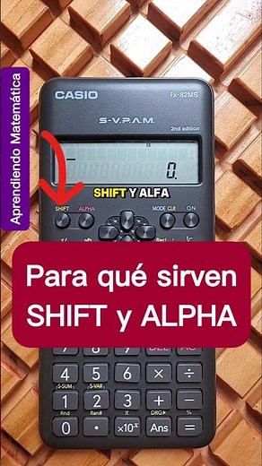 What are SHIFT and ALPHA used for on a SCIENTIFIC CALCULATOR? 🤔