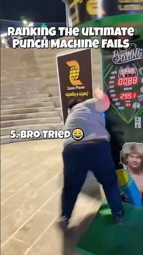 Ranking The Funniest Punch Machine Moments Ever! #heenaprajapati