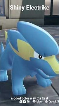 Shiny Electrike & Mega Evolution! - Pokémon Legends Z-A #megaevolution #newshiny #shinymega
