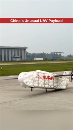 China's Unusual UAV Payload #shorts