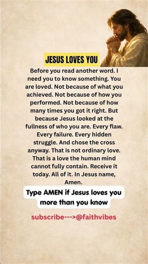 A Prayer for You | Jesus Loves You More Than You Know #faith #jesus