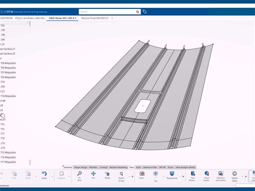 CATIA复合材料快速概念设计与优化流程示例01