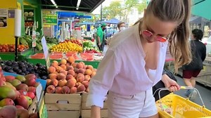 Beautiful girl model buying fruits shopping vlog #vlog sexy downblouse |  Nudity, Sexually and Explicit Video on YouTube