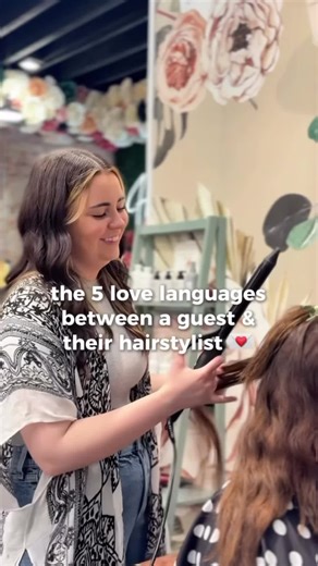 The little things our guests say do are the true love languages of BBB✨ Thank you for trusting us in the chair! 💌 What’s YOUR love language with your stylist? #BrownsburgBeautyBar #ThingsGuestSayThatHairStylistLove #HairstylistLoveLanguage #IndyHairSalon