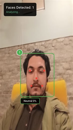 M Hashim on Instagram: "Built a real-time face detection app using Flutter 1: Detects multiple faces simultaneously 2: Analyzes smile probability in real time 3: Accurately maps facial landmarks 4: Color-codes each detected face for easy tracking Powered by Google ML Kit for fast and reliable face detection. #flutter #Al #FaceDetection #MobileDev"