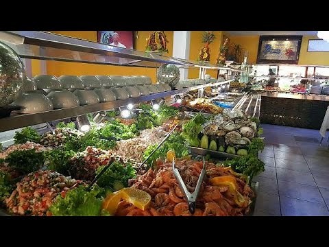 El Mejor Restaurante Buffet de Mariscos "La Langosta" Conociendo México con Guante y Mimosa ❤️😎