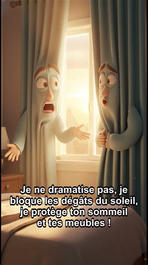 Pourquoi les rideaux dramatiques protègent-ils tes meubles du soleil ? #shorts