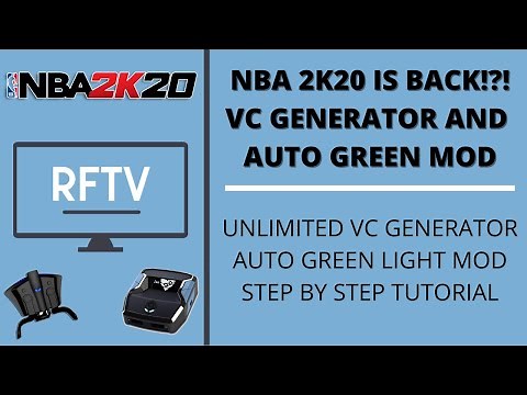 NBA 2K20 IS BACK?! [UNLIMITED VC GENERATOR AND AUTO GREEN MOD TUTORIAL] [STRIKEPACK AND CHRONUS ZEN]