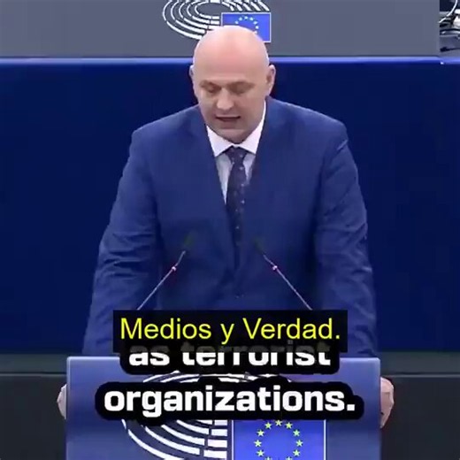 🚨🚨BOOOM 💥El Europarlamentario Croata 🇭🇷 Mislav Kolakušić DENUNCIA a los Grandes Medios de Comunicación de ser Organizaciones TERR0RISTAS 🔥:"Es necesario DECLARAR a la CNN, Reuters, Associated Press, Deutsche Welle y otros Medios fanáticos, como Organizaciones TERR0RISTAS" "Producen enormes cantidades de información falsa, con resultado en MILLONES de VÍCTIMAS"El diputado Kolakušić LO TIENE CLARO ⚔️🔥