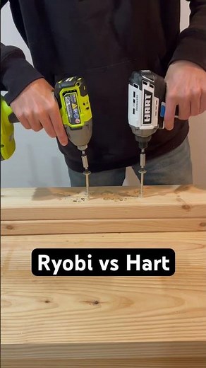 Ryobi vs Hart! #ryobi #hart #harttools #ryobitools