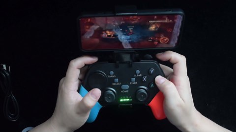 Megadream Wireless Mobile Gaming Controller Gamepad for iPhone/Android/iPad/PC/Switch/PS4/iPad Joystick with Phone Holder, Supported Cloud Game, Streaming on PS5/Xbox, Turbo, COD, Direct Play