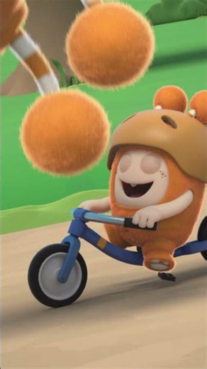 Baby Oddbod’s Turbo Bike! 🚲💨 #oddbods #funny #kids