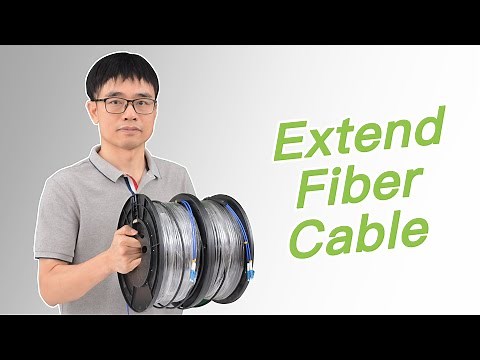 How to Connect two Fiber Cables without Using Fusion tools