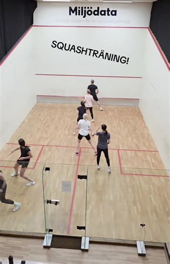 Tjejkvällar squash! Tisdagar 17.00 Välkomna! #grandgym #squash #träning #karlskrona