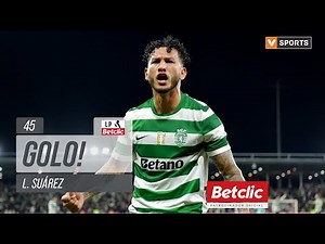 Golo L. Suárez: Gil Vicente 0-(1) Sporting (Liga 25/26 #17)