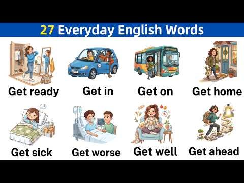 Everyday English Words for Conversations | Collocations in English | English Vocabulary