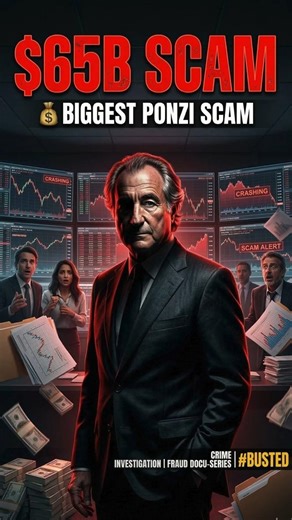 💰 BIGGEST PONZI SCAM | 💰 $65B SCAM