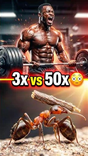 This man lifts 400 kg… but an ant is STRONGER 😳