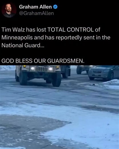 National Guard on the move in Minneapolis. | Guns & Gadgets