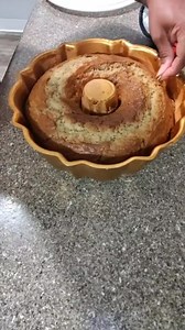 Fresh out the oven 🍌✨ Still sitting in the Bundt pan and passing the toothpick test before I celebrate. There’s just something comforting about banana pound cake filling the kitchen with that warm, sweet smell. I shared the full baking video over on my Eat and Travel with Toni YouTube Channel if you want to see how it all came together (and the final reveal 😌). Link’s in bio. Would you eat this warm or wait until it cools? 👀🍰 #poundcake #cake | Tonetta Clay
