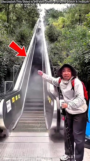 The boy came to visit the mountains #facts