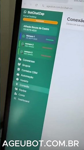 Descobri uma Automação de WhatsApp que Conecta 3 Números no Mesmo Painel 😳