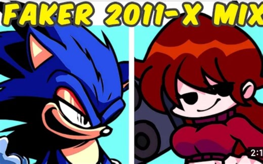 Friday Night Funkin' VS Sonic.EXE Faker 2011-x Mix (FNF MOD) (Sonic)