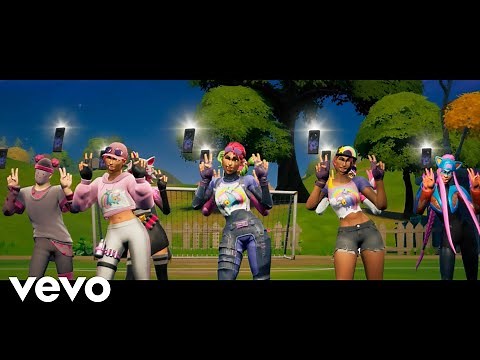 Fortnite - Poki (Official Fortnite Music Video) POKI EMOTE RETURNS ‪@pokimane‬