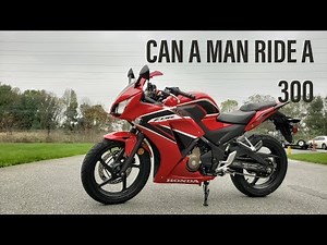 Is the CBR300R Big Enough For a MAN - Highway Run