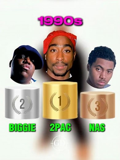 💿🎙️ top 3 rappers of the 90s