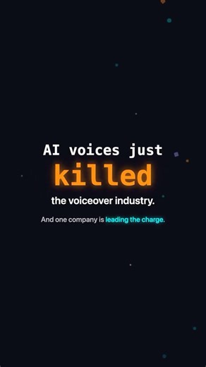 AI Just Killed the Voiceover Industry 🤯 ElevenLabs Text-to-Speech