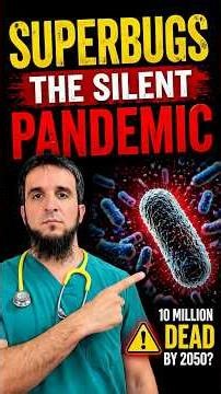 Superbugs: The Silent Pandemic That Could Kill Millions #superbugs #pandemic #outbreak