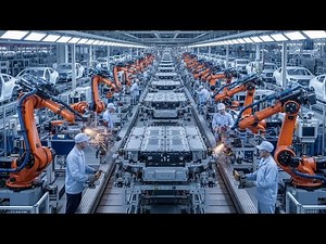 Giga Battery Factory & Recycling Loop:How EV Prismatic Cells Are Made and Reborn(Full Process, ASMR)