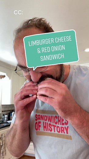 Delicious Limburger Cheese & Red Onion Sandwich Recipe