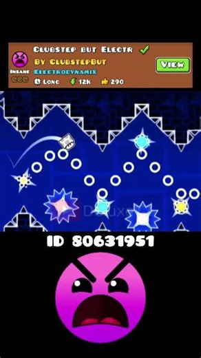 INSANE Electrodynamix gameplay #geometrydash #gd