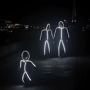 2.4K views · 26 shares | LED Stick Figure Halloween Costume! ➡...
