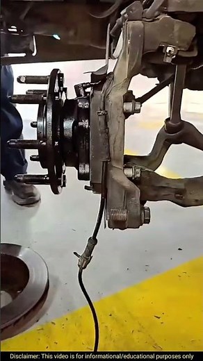Rear Wheel Bearing Replacement Guide 🔧 | Step-by-Step Tutorial #shortsfeed