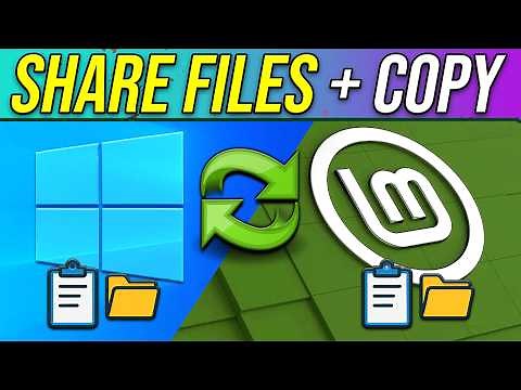 How to Share Clipboard & Folders Between Windows and Linux Mint (VirtualBox)