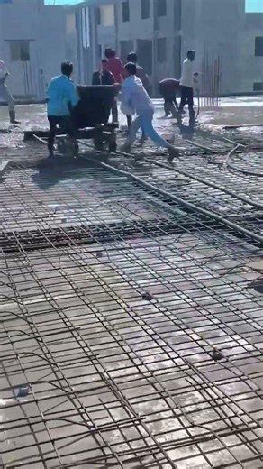 Slab concreting without a pump, rail system, and “turbo” speed 😄💪