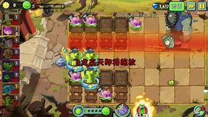 植物大战僵尸2:五阶西瓜投手大招秒杀巨人僵尸！这战斗力够强吗？