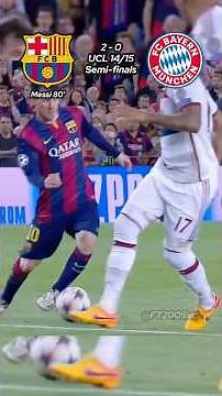 Barcelona vs Bayern UCL 14/15