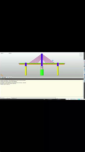 🌟Main Structure_Pedestrian Bridge Analysis 🌟Midas Civil 2022 vsn🌟🔥🏗