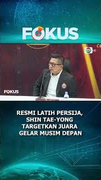 Shin Tae-Yong Resmi Latih Persija #short