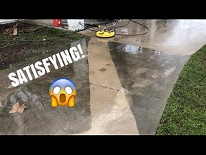 Simpson 4200 PSI 4.0 GPM Pressure Washer with BE Whirl-A-Way Surface Cleaner (CRAZY TRANSFORMATION)