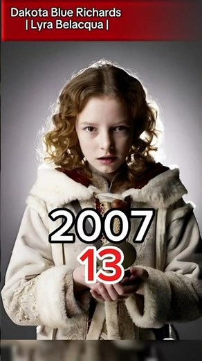 The Golden Compass 2007 vs 2024 #TheGoldenCompass #NorthernLights #ThenAndNow #FantasyMovies #shorts