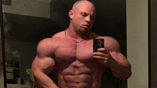 Meet Martin 'The Martian' Fitzwater, one of the youngest competing in Mr Olympia