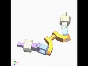 Angular Transmission 4R Mechanism 2